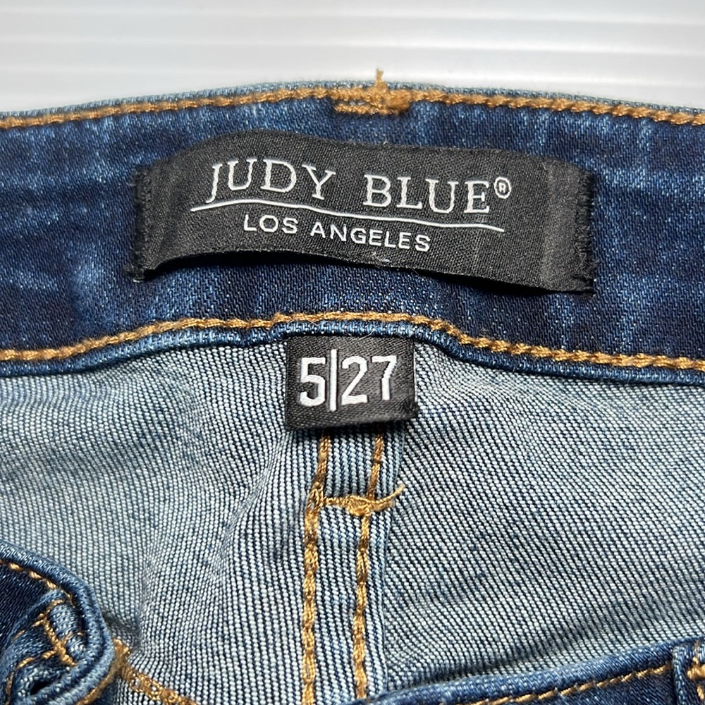Judy Blue Medium Wash High Waist Skinny Jeans - Picture 4 of 10